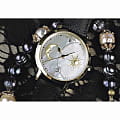 L'Duchen L'Duchen Day & Night D 781.21.33  швейцарские женские часы на браслете кожаный боковой вид